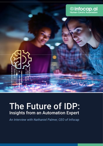 Infocap-The Future of IDP cover