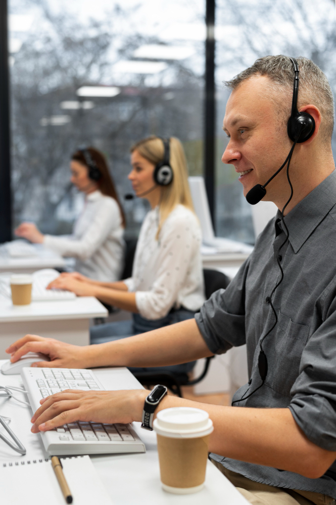 call center team
